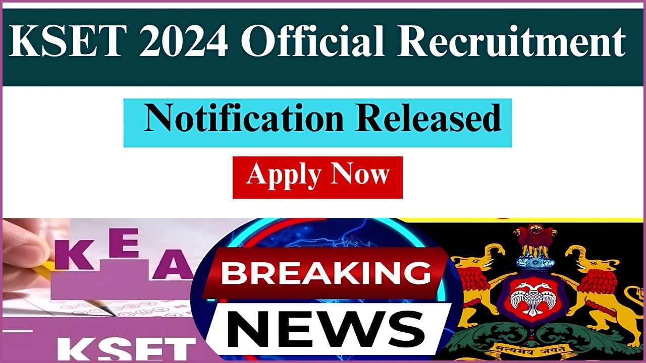 KSET Recruitment 2024