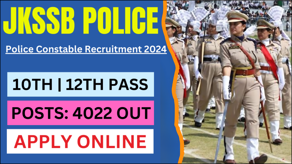 JKSSB Police Constable Recruitment