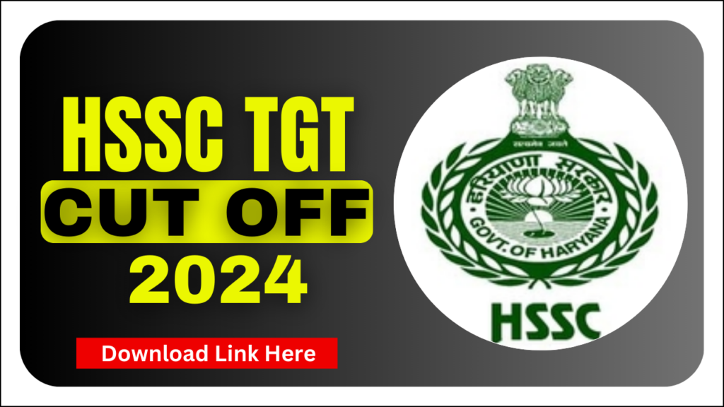 HSSC TGT Cut Off 2024