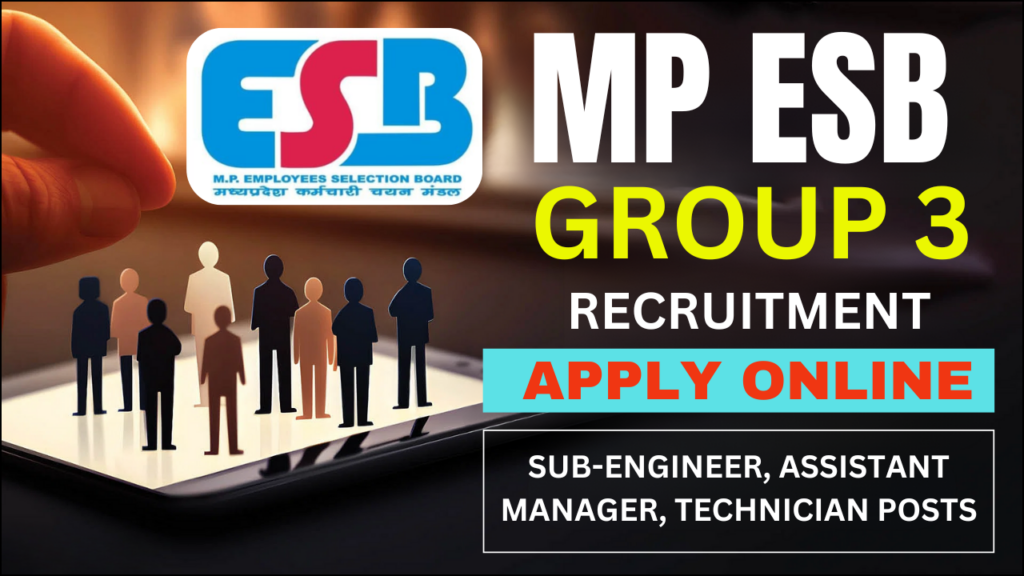 MPESB Group 3 Recruitment