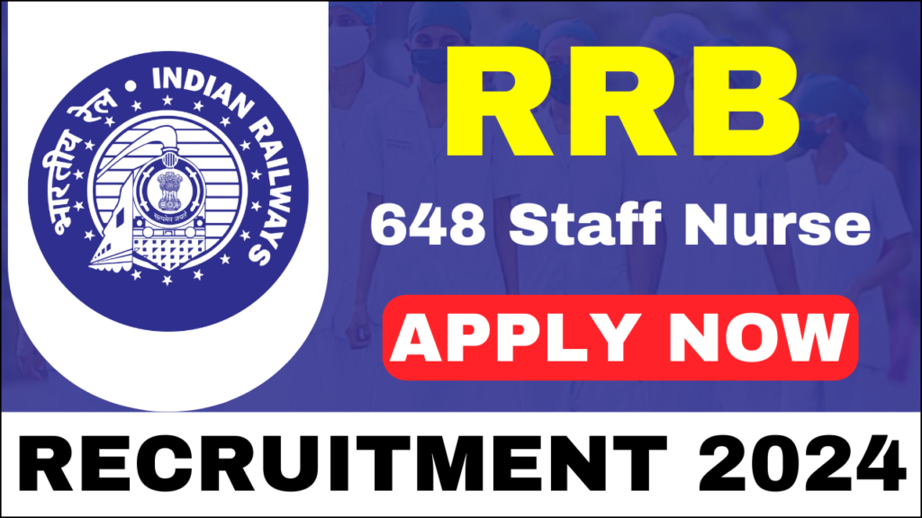 RRB Staff Nurse Recruitment