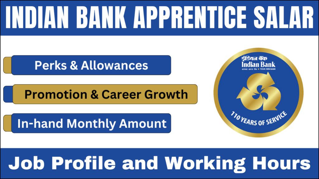 Indian Bank Apprentice Salary 